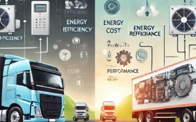 Comparing Electric and Engine-driven Air Conditioners for Trucks