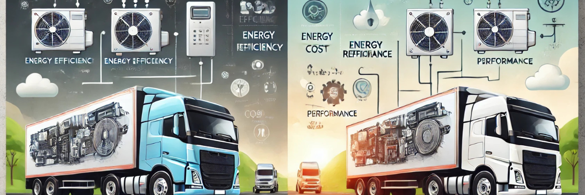 Comparing Electric and Engine-driven Air Conditioners for Trucks